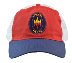 Chicago Fire FC Fanatics Americana Mesh Back Adjustable Soccer Hat