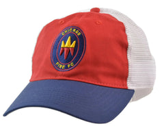 Chicago Fire FC Fanatics Americana Mesh Back Adjustable Soccer Hat