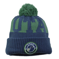 Utah Jazz New Era NBA Basketball Sport Knit Pom Pom Cuffed Beanie Winter Hat