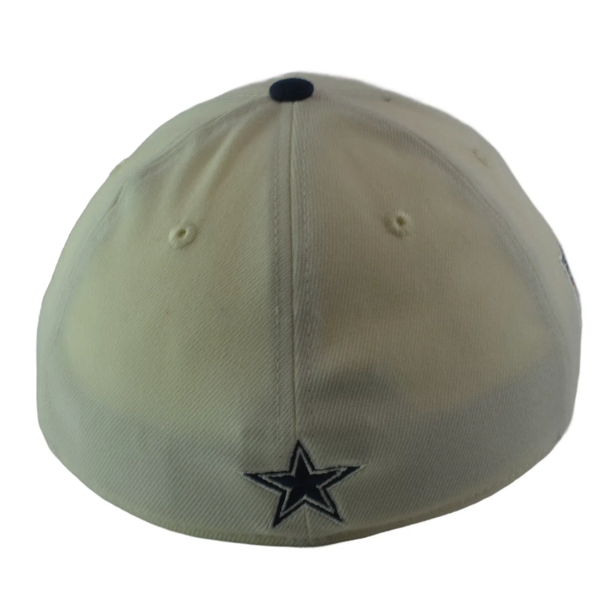 Dallas Cowboys New Era 39THIRTY NFL Sideline Coaches Flex Fit Ivory & Blue Football Hat