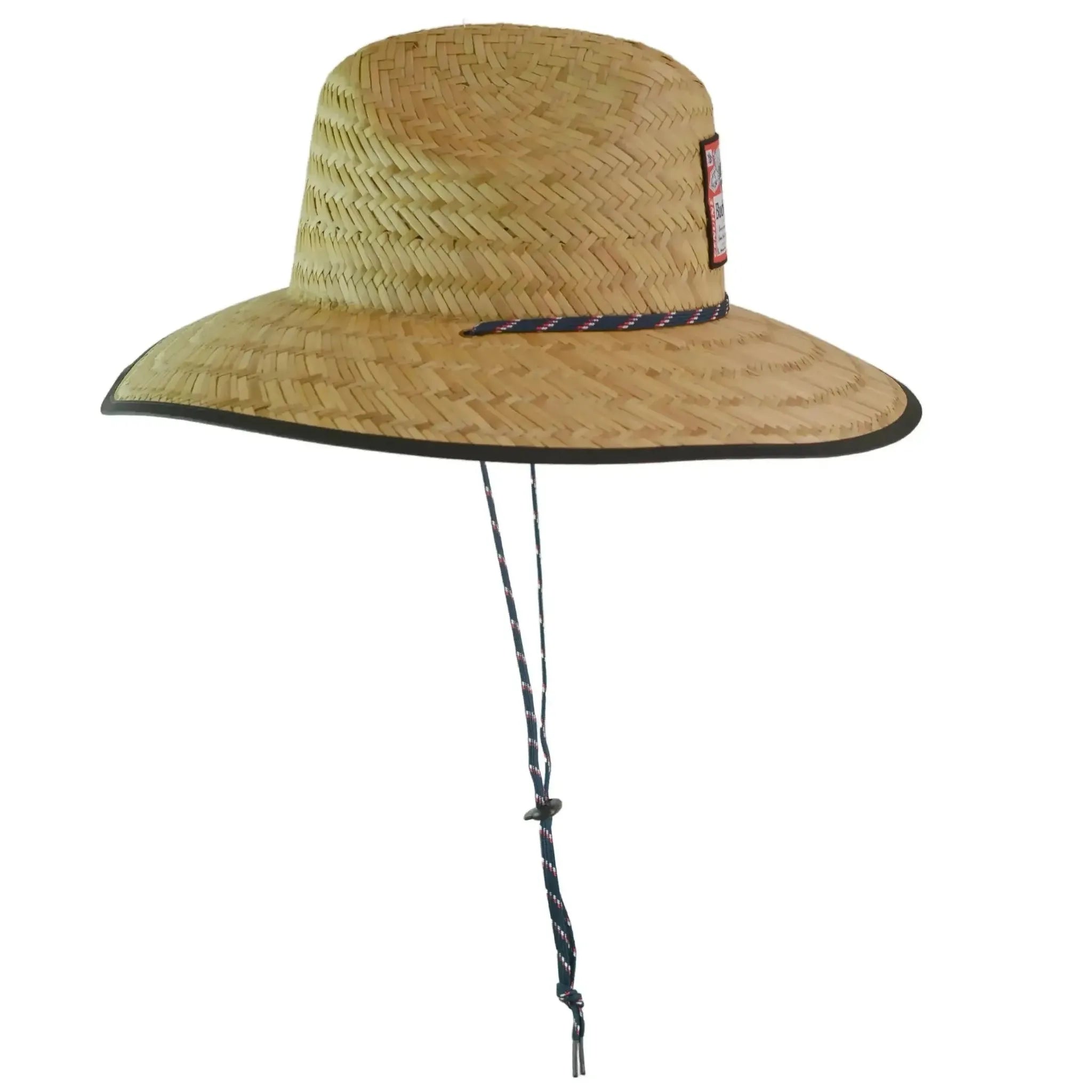 Billabong Budweiser Straw Tides Lifeguard Hat - Wide Brim Sun Hat