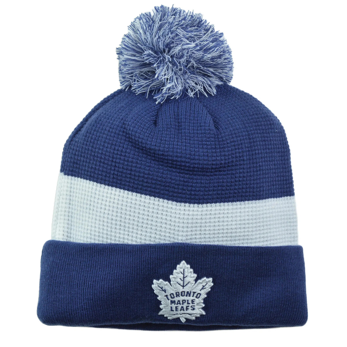 Toronto Maple Leafs Fanatics NHL Hockey Knit Beanie Winter Hat with Pom