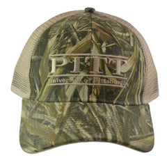 Pittsburgh Panthers 3 Bar NCAA Team Camo Mesh Back Adjustable Hat by The Game