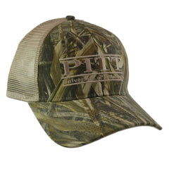 Pittsburgh Panthers 3 Bar NCAA Team Camo Mesh Back Adjustable Hat by The Game