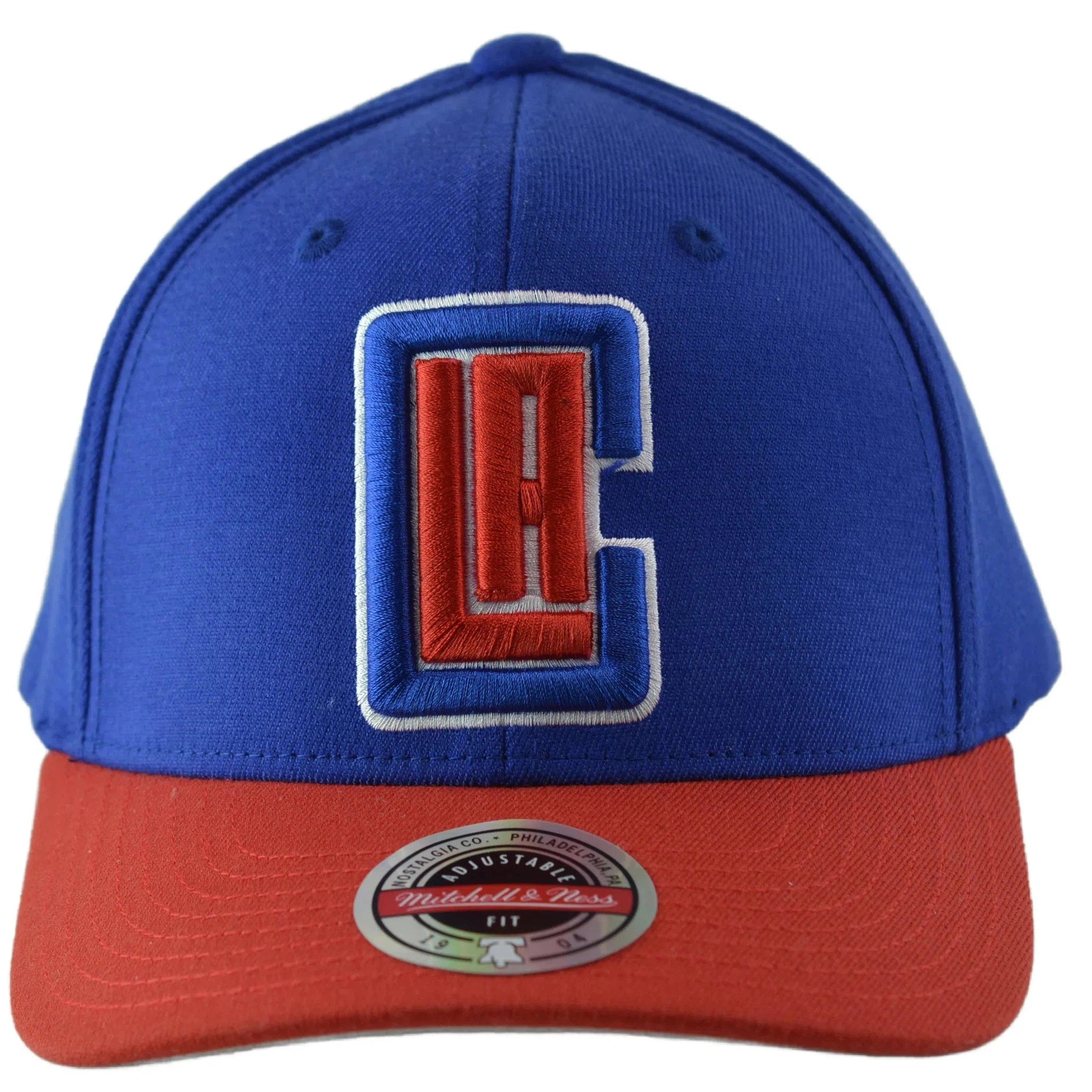 Los Angeles Clippers NBA Team 2 Tone Redline Men's Snapback Cap Hat by Mitchell & Ness