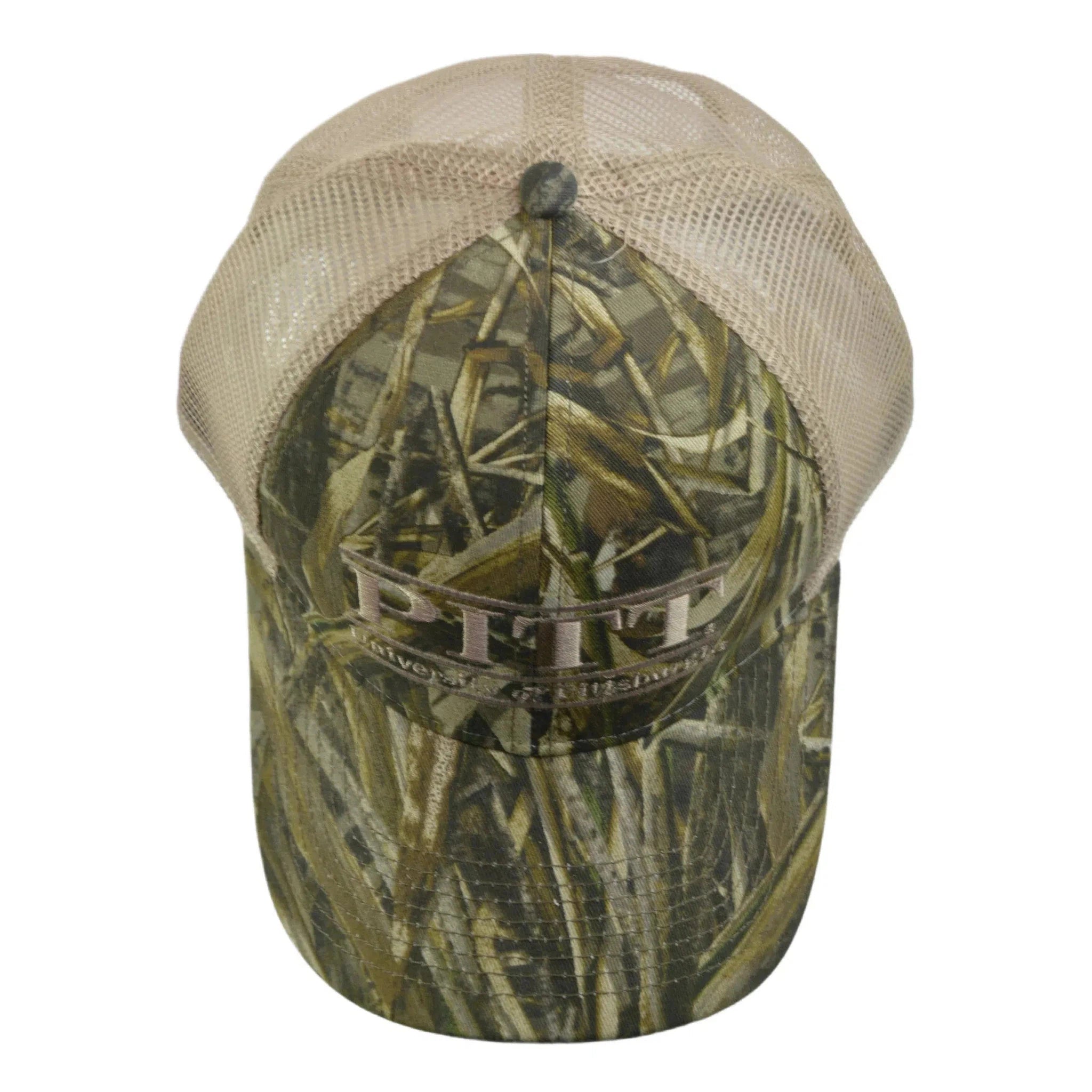 Pittsburgh Panthers 3 Bar NCAA Team Camo Mesh Back Adjustable Hat by The Game