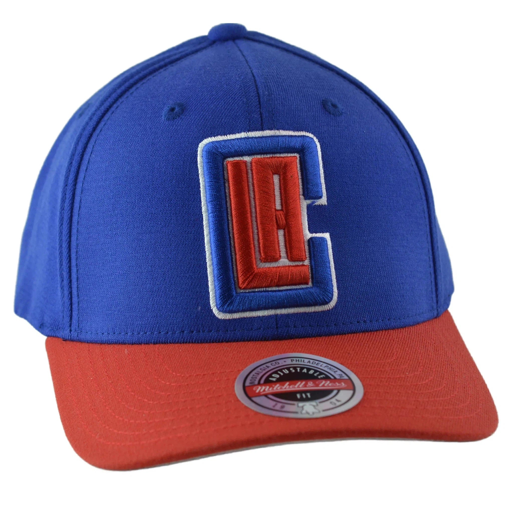 Los Angeles Clippers NBA Team 2 Tone Redline Men's Snapback Cap Hat by Mitchell & Ness