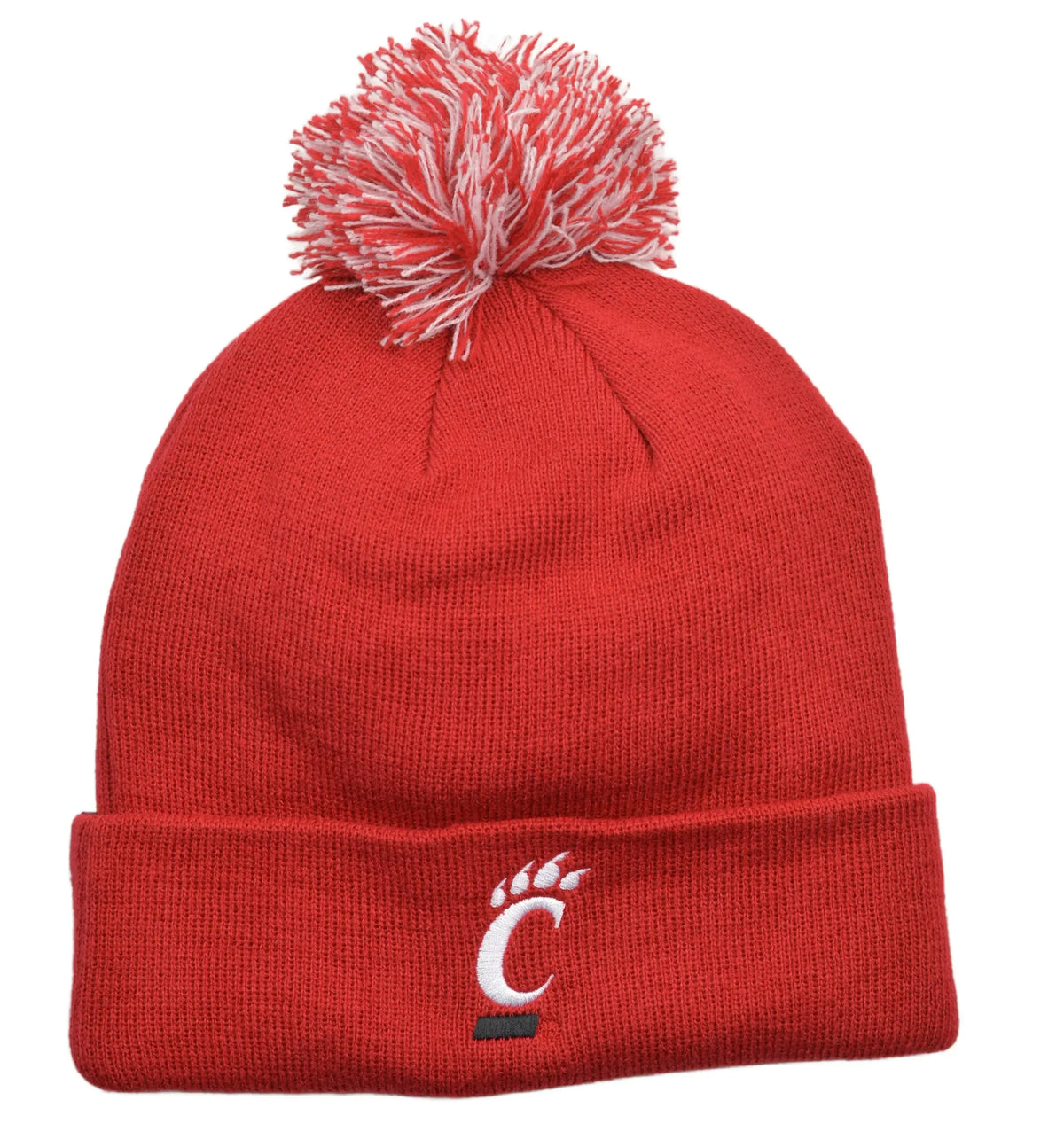 Cincinnati Bearcats Red Knit Beanie with Pom | Top of the World