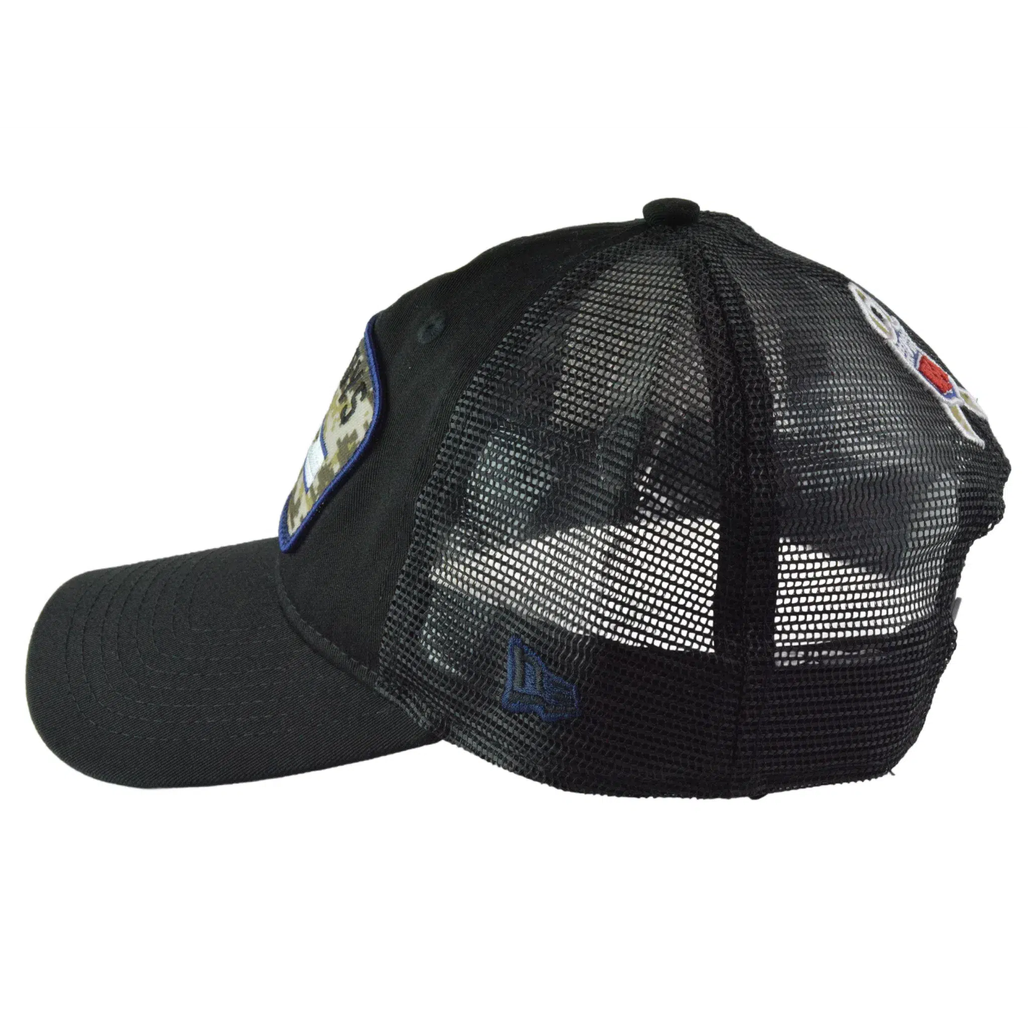 Dallas Cowboys New Era 920 Salute To Service Black Mesh Back Adjustable Men's Snapback Hat