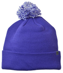 LSU Tigers Knit Beanie with Pom – Purple NCAA Winter Hat
