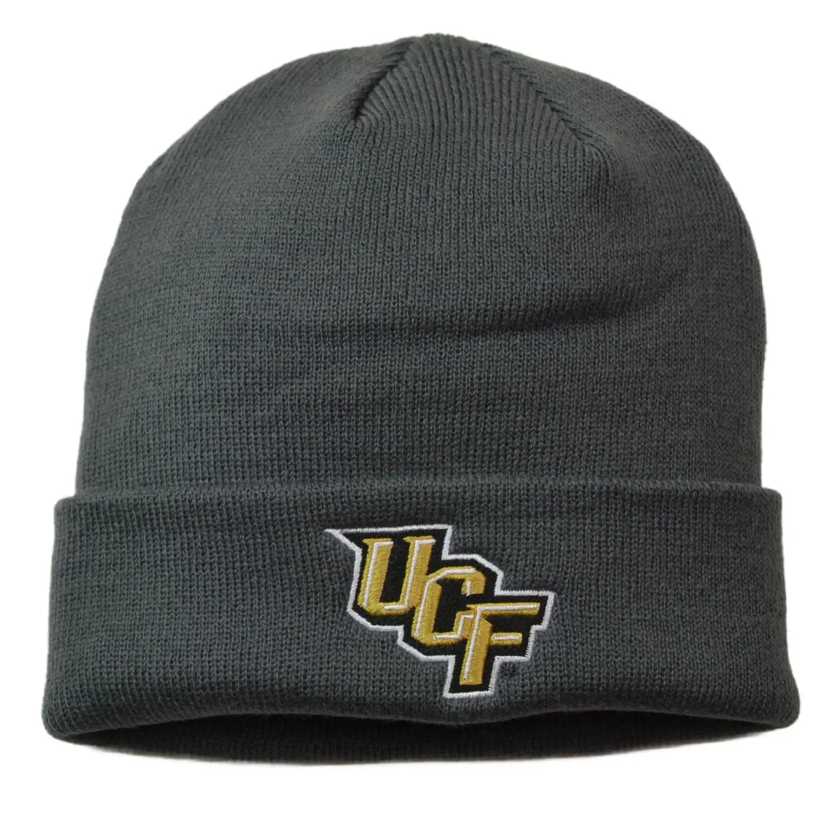 UCF Knights Top of the World Charcoal Cuffed Knit NCAA Beanie Hat