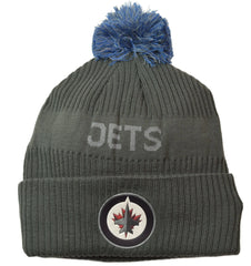 Winnipeg Jets Authentic Pro Home Ice Pom Beanie