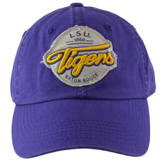 LSU Tigers NCAA Team Scene Adjustable Purple Hat by Top of the World