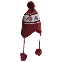 Colorado Avalanche NHL Team Logo Knit Tassel Pom Beanie Winter Hat