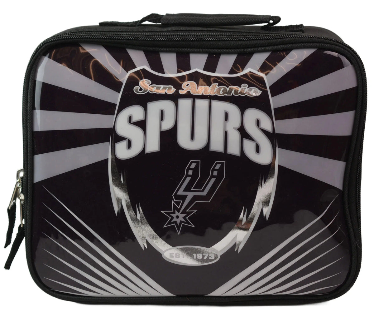 San Antonio Spurs NBA Lightning Style Soft-Sided Insulated Lunch Box