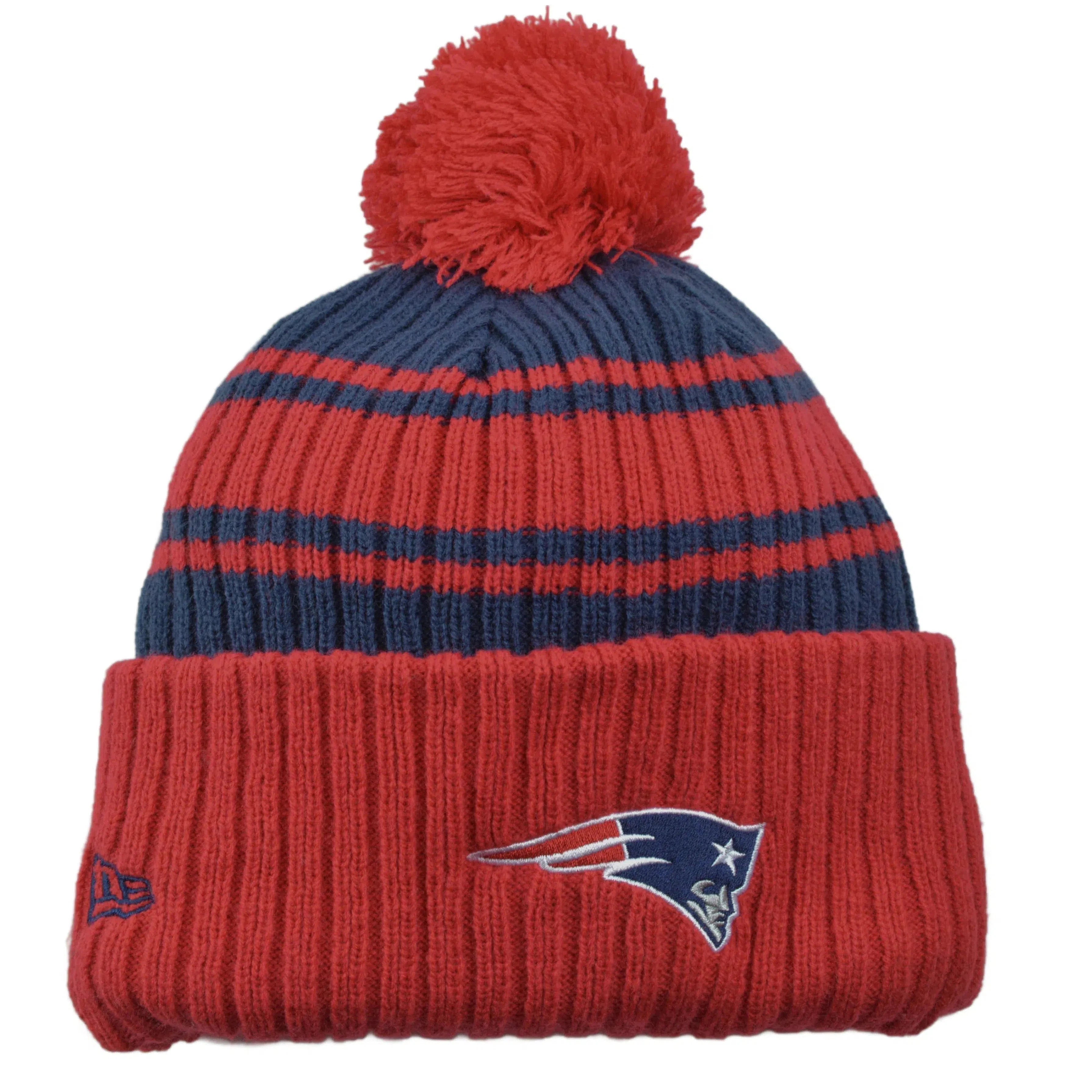 New England Patriots New Era NFL AFC Football Sport Knit Pom Pom Winter Hat