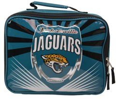 Jacksonvile Jaguars NFL Lightning Style Soft-Sided Insulated Lunch Box