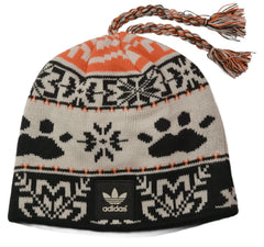 Clemson Tigers NCAA Adidas Knit Tassel Beanie Winter Hat Paw Logo