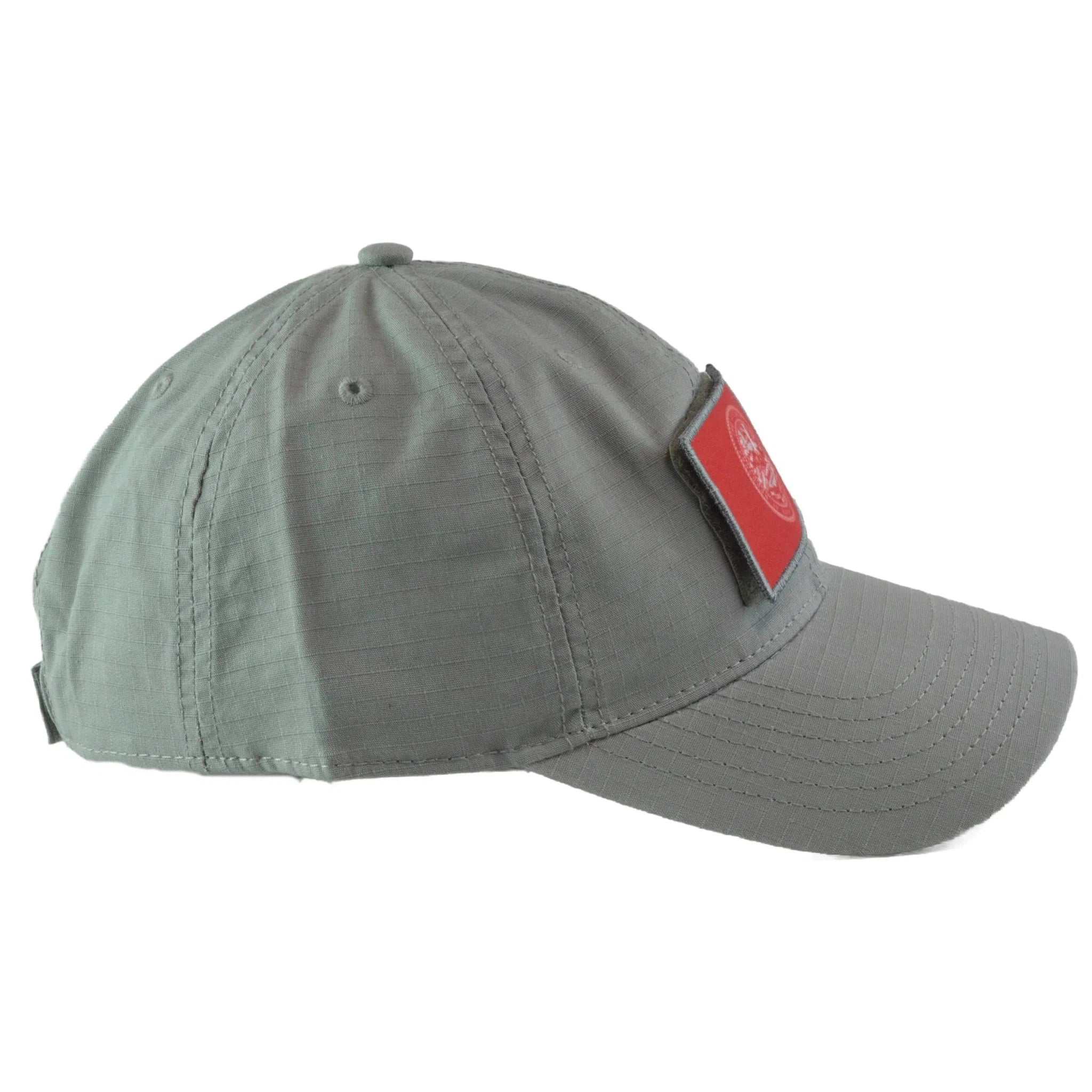 Nebraska Cornhuskers Breakaway Patch Ripstop Gray NCAA Adjustable Hat by Top of the World