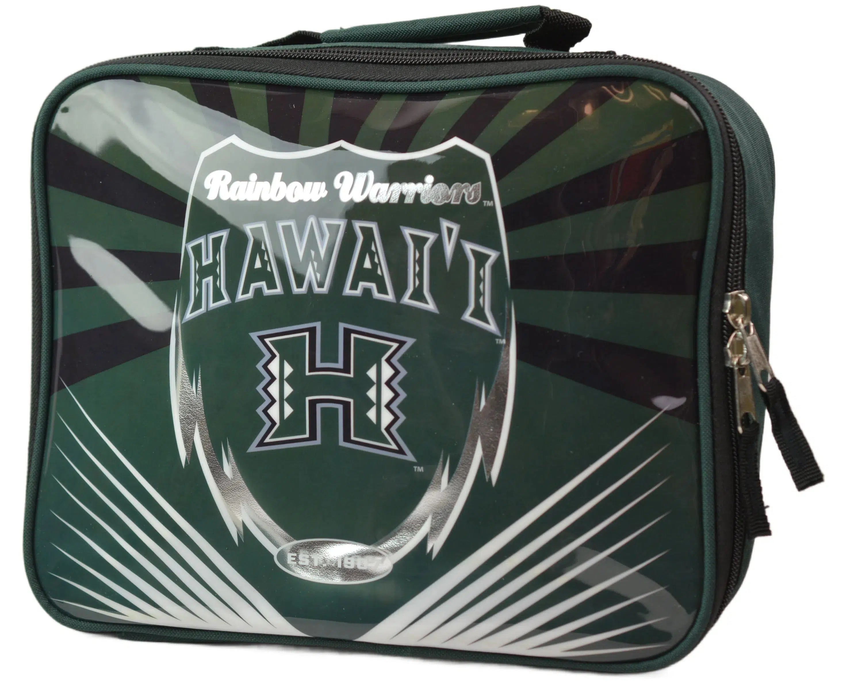 Hawaii Rainbow Warriors NCAA Lightning Style Soft-Sided Insulated Lunch Box