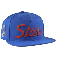 St. Louis Stars Rings & Crowns NLB Script Snapback Hat Flat Bill Cap