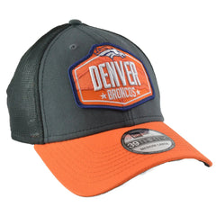 Denver Broncos New Era 39THIRTY NFL Draft Stretch Fit Mesh Back Hat