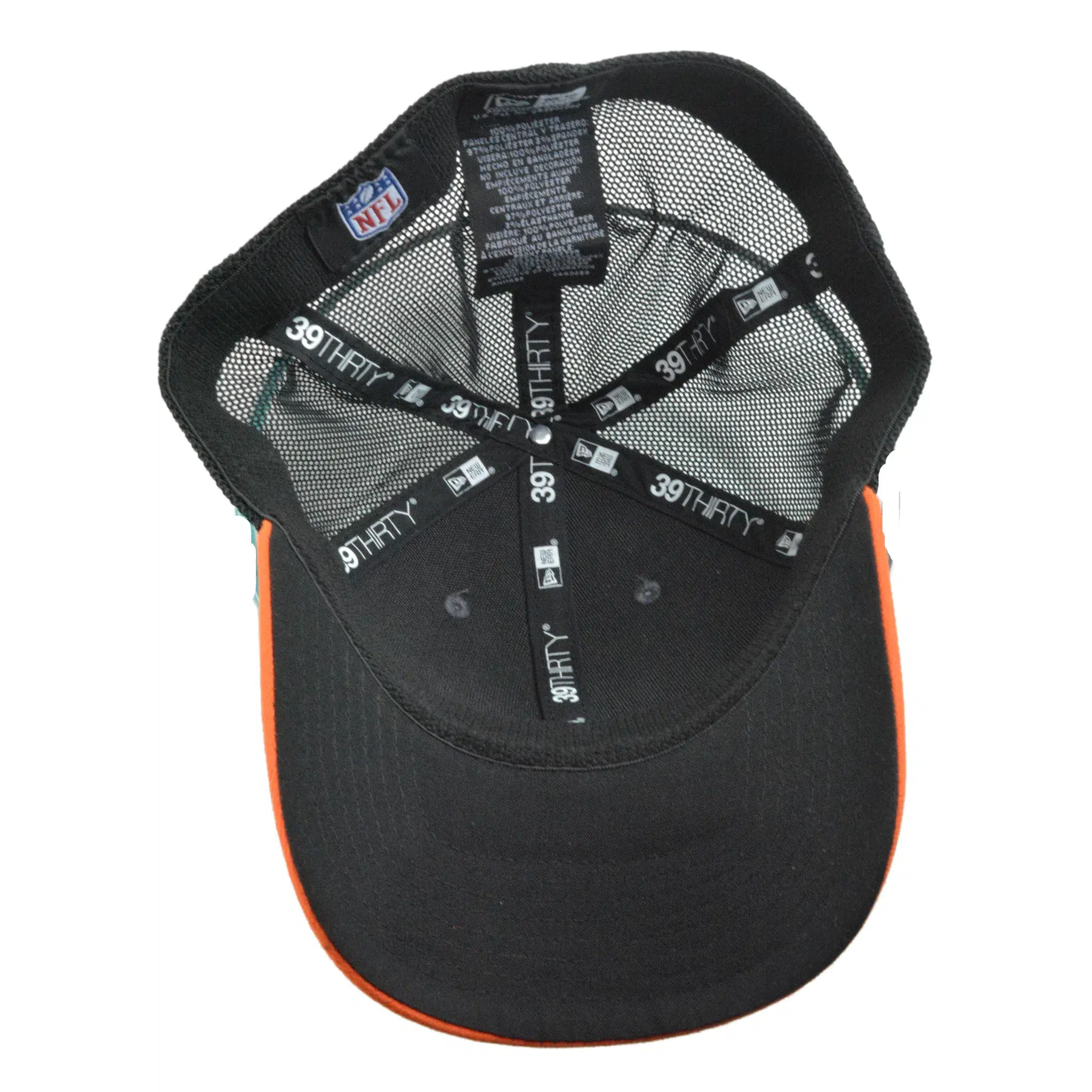 Denver Broncos New Era 39THIRTY NFL Draft Stretch Fit Mesh Back Hat