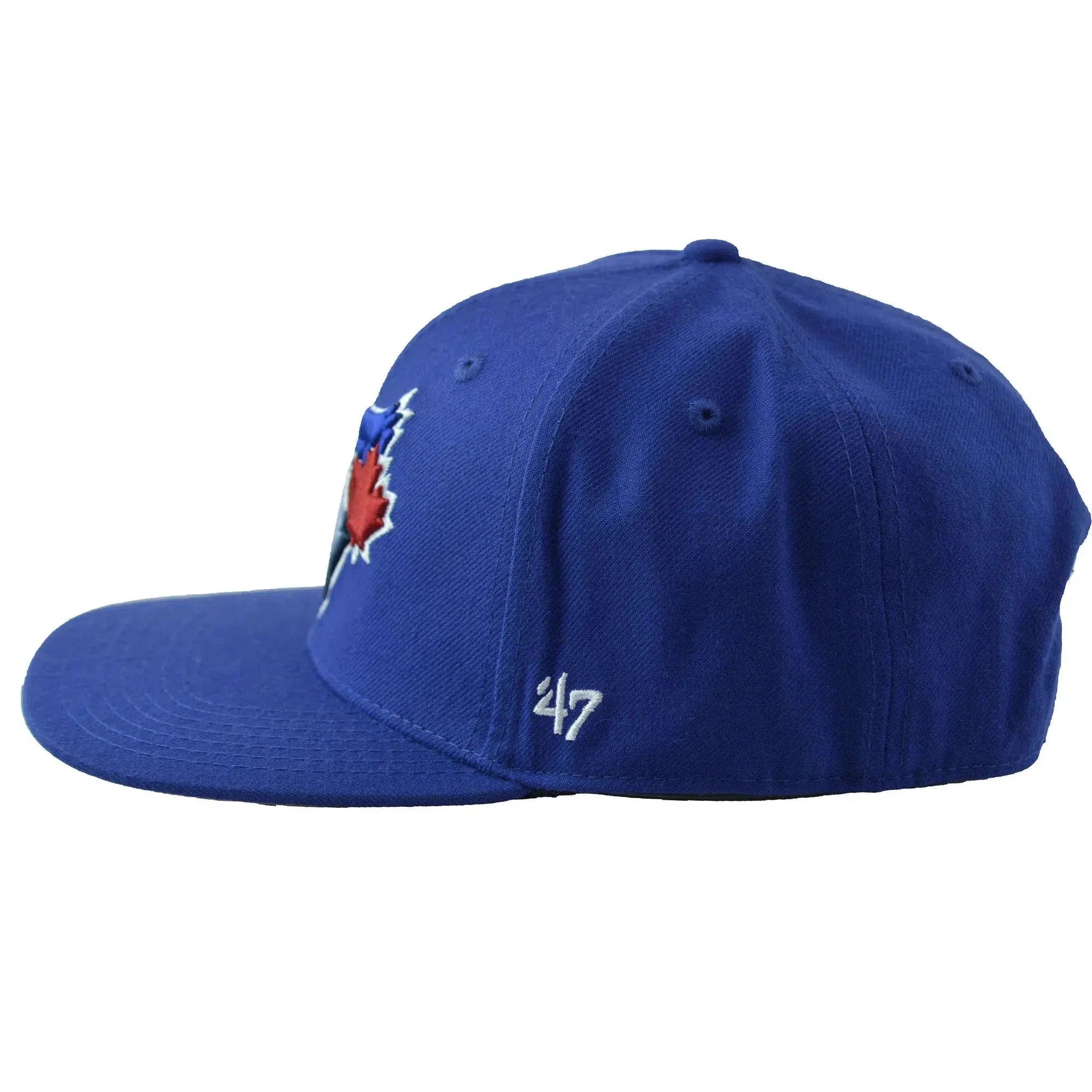 Toronto Blue Jays MLB '47 No Shot Captain Blue Snapback Hat