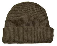 Katin Wade Waffle Knit Beanie Winter Watch Cap – Dark Brown Heather