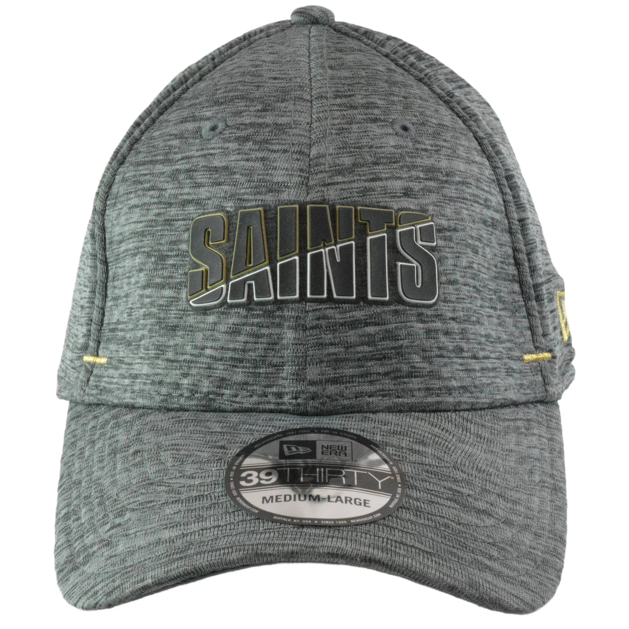 New Orleans Saints New Era 39THIRTY NFL Summer Sideline Gray Flex Fit Football Hat