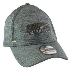 New Orleans Saints New Era 39THIRTY NFL Summer Sideline Gray Flex Fit Football Hat