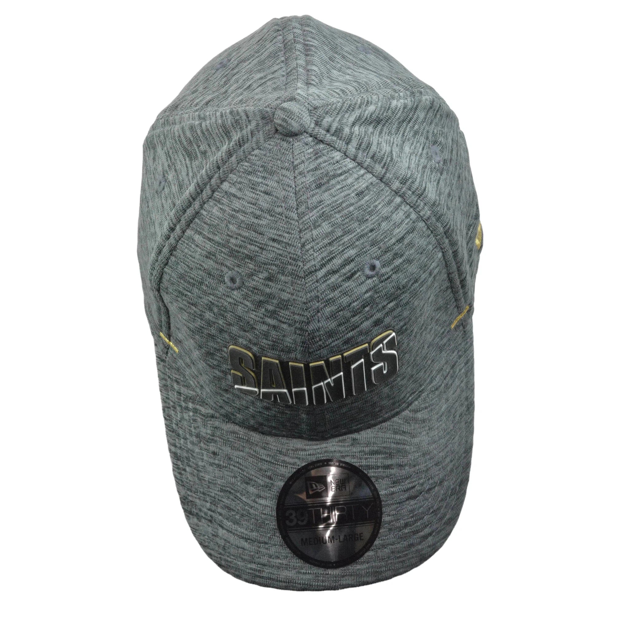 New Orleans Saints New Era 39THIRTY NFL Summer Sideline Gray Flex Fit Football Hat