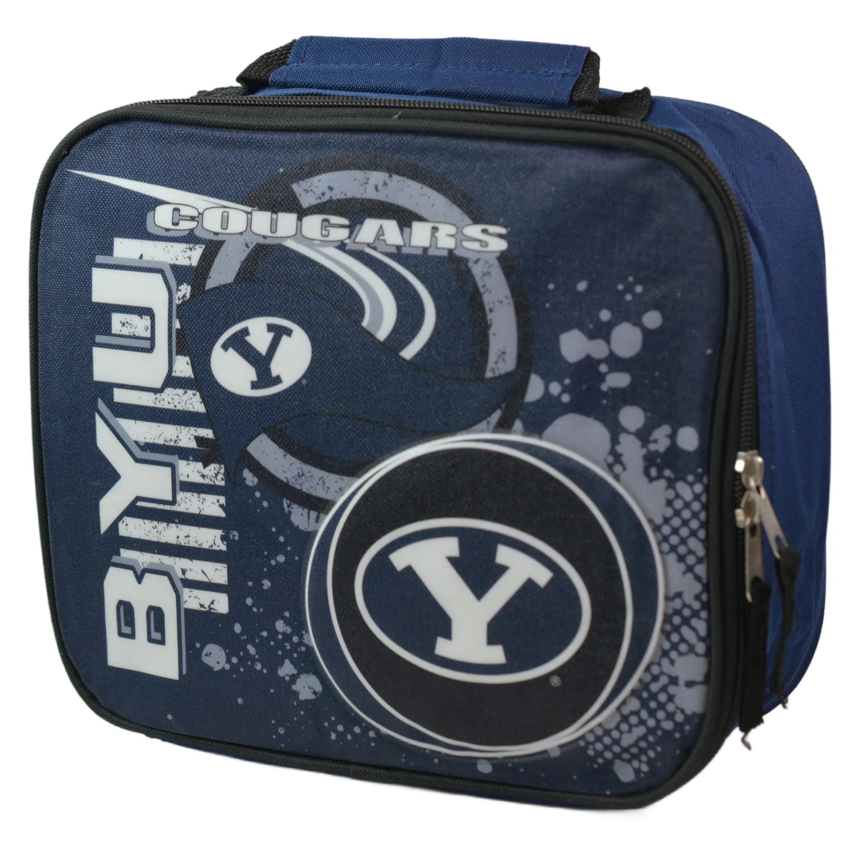 BYU Cougars NCAA 3D Graphic Soft-Sided Insulated Lunch Box