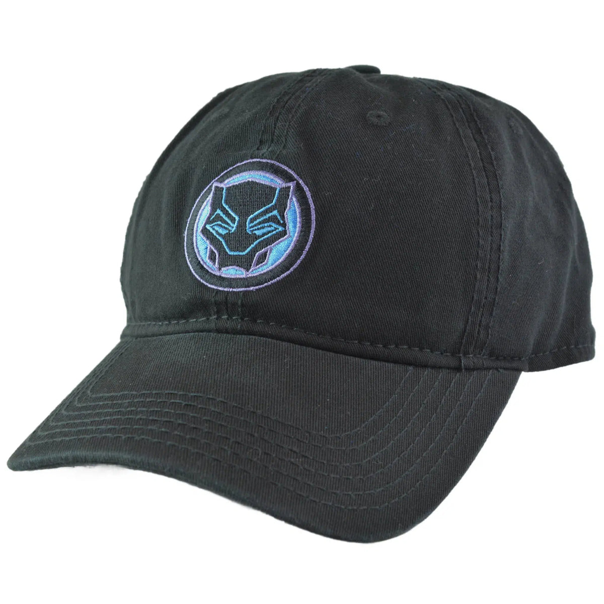 Marvel Black Panther Black Lightweight Adjustable Baseball Style Hat by Concept One