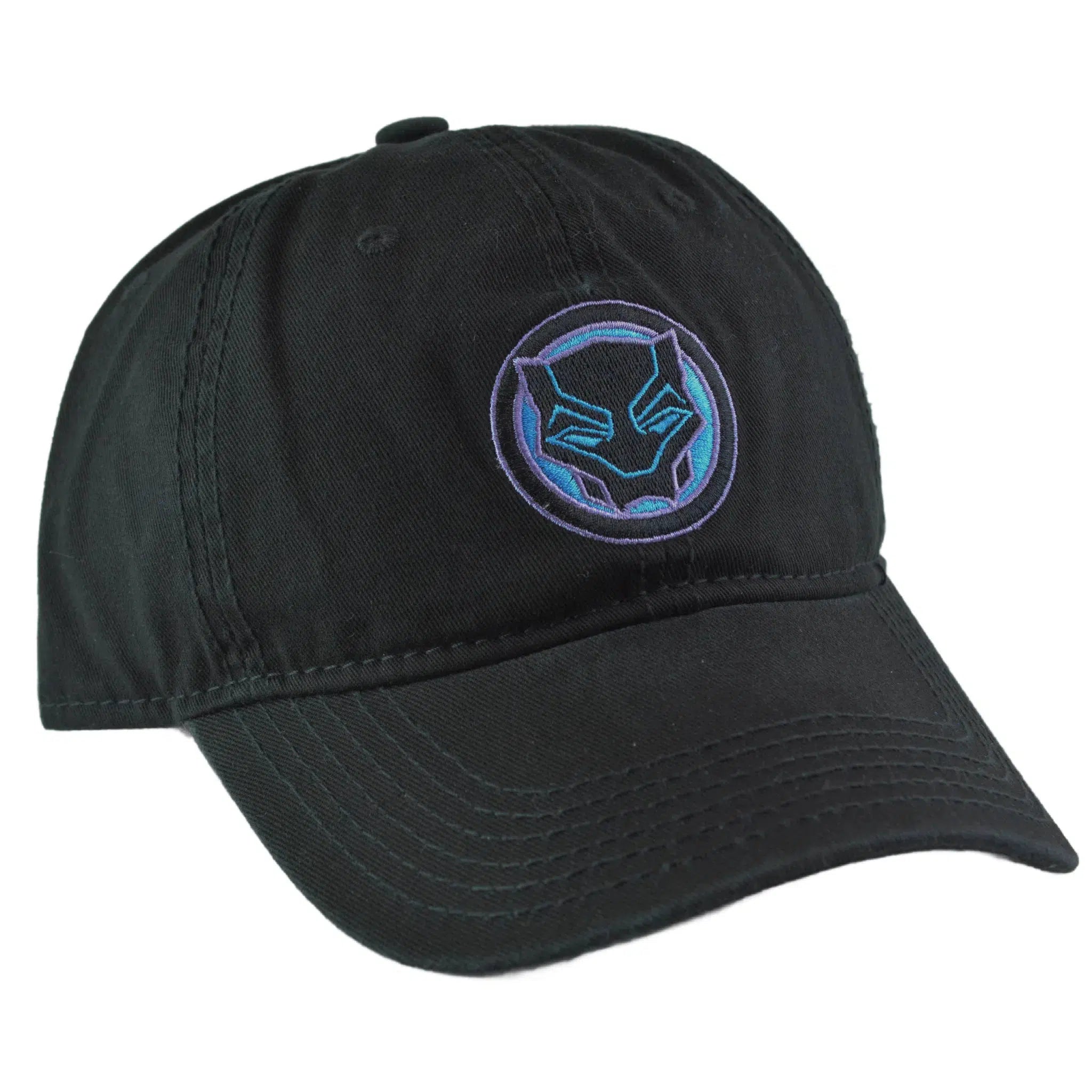 Marvel Black Panther Black Lightweight Adjustable Baseball Style Hat by Concept One