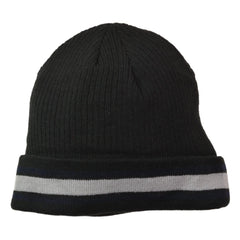 UConn Huskies NCAA Team Knit Cuffed Black & Gray Beanie Watch Cap Winter Hat