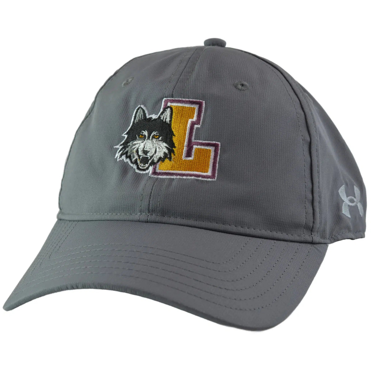 Loyola Chicago Ramblers Relaxed Fit Men's Gray Adjustable Hat by Under Armour