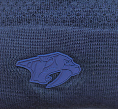 Nashville Predators Fanatics Women’s Blue Tonal Knit Beanie with Pom