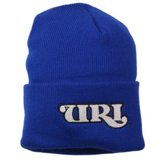 URI Rhode Island Rams NCAA Team Cuffed Knit Blue Beanie Winter Hat