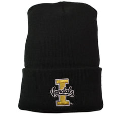 Idaho Vandals NCAA Team Logo Cuffed Knit Black Beanie Winter Hat