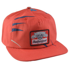 Billabong Vacay Budweiser Insignia Logo Red Adjustable Snapback Hat