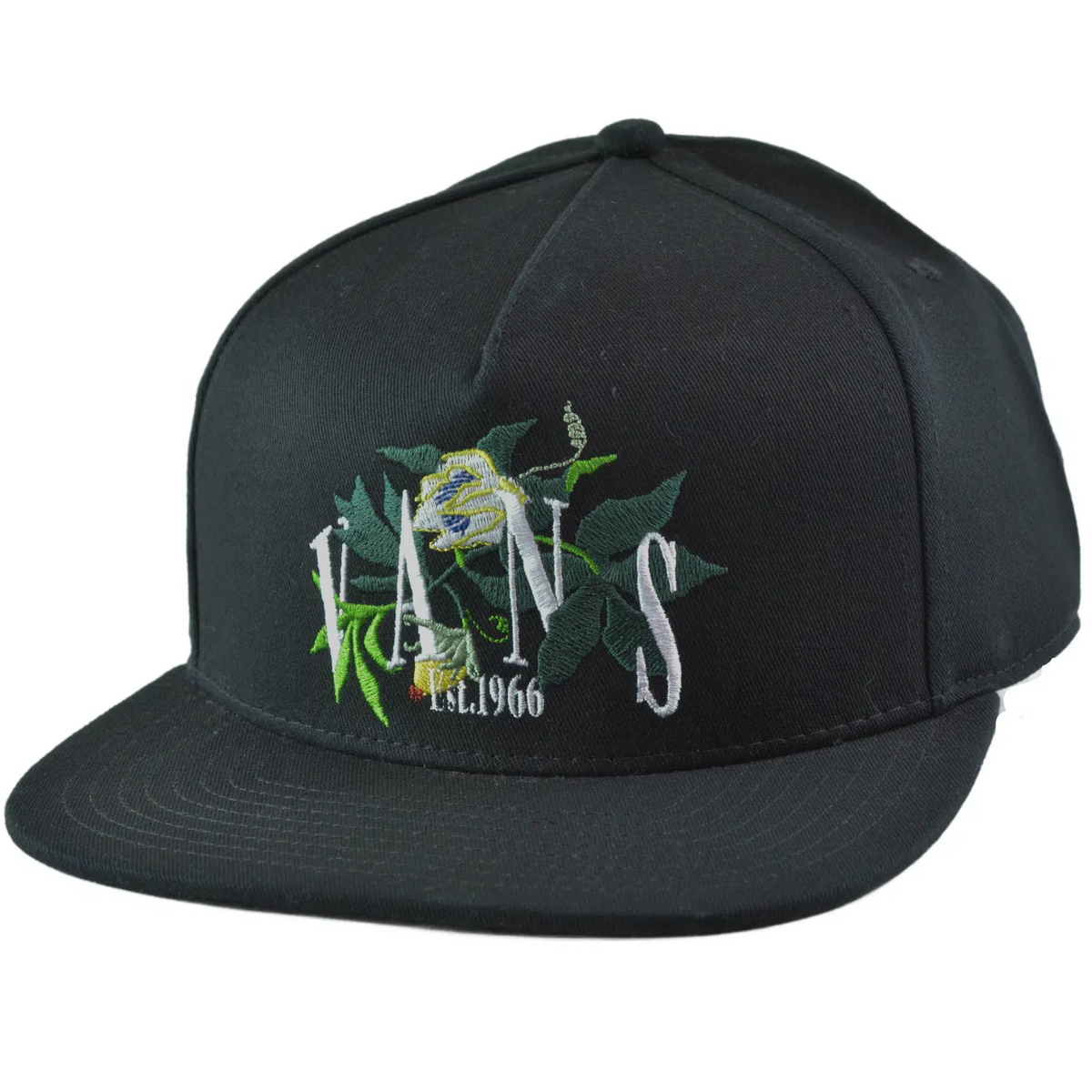 Vans Greenhouse Black Adjustable Snapback Hat