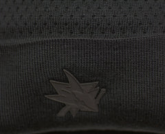 San Jose Sharks Fanatics Women’s Black Tonal Knit Beanie with Pom