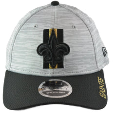 New Orleans Saints New Era 9FORTY NFL Training Camp Gray & Black Adjustable Hat