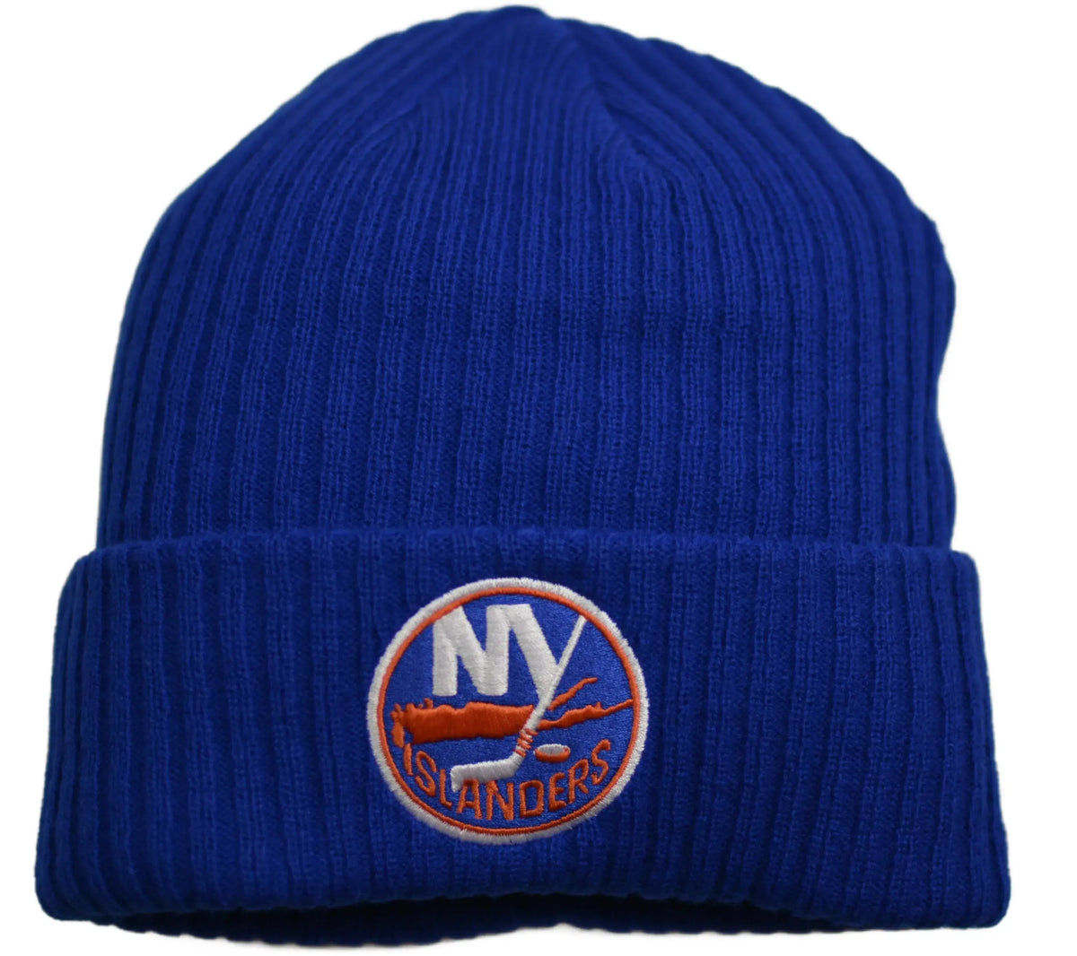 New York Islanders Fanatics Blue Cuffed NHL Knit Winter Hat