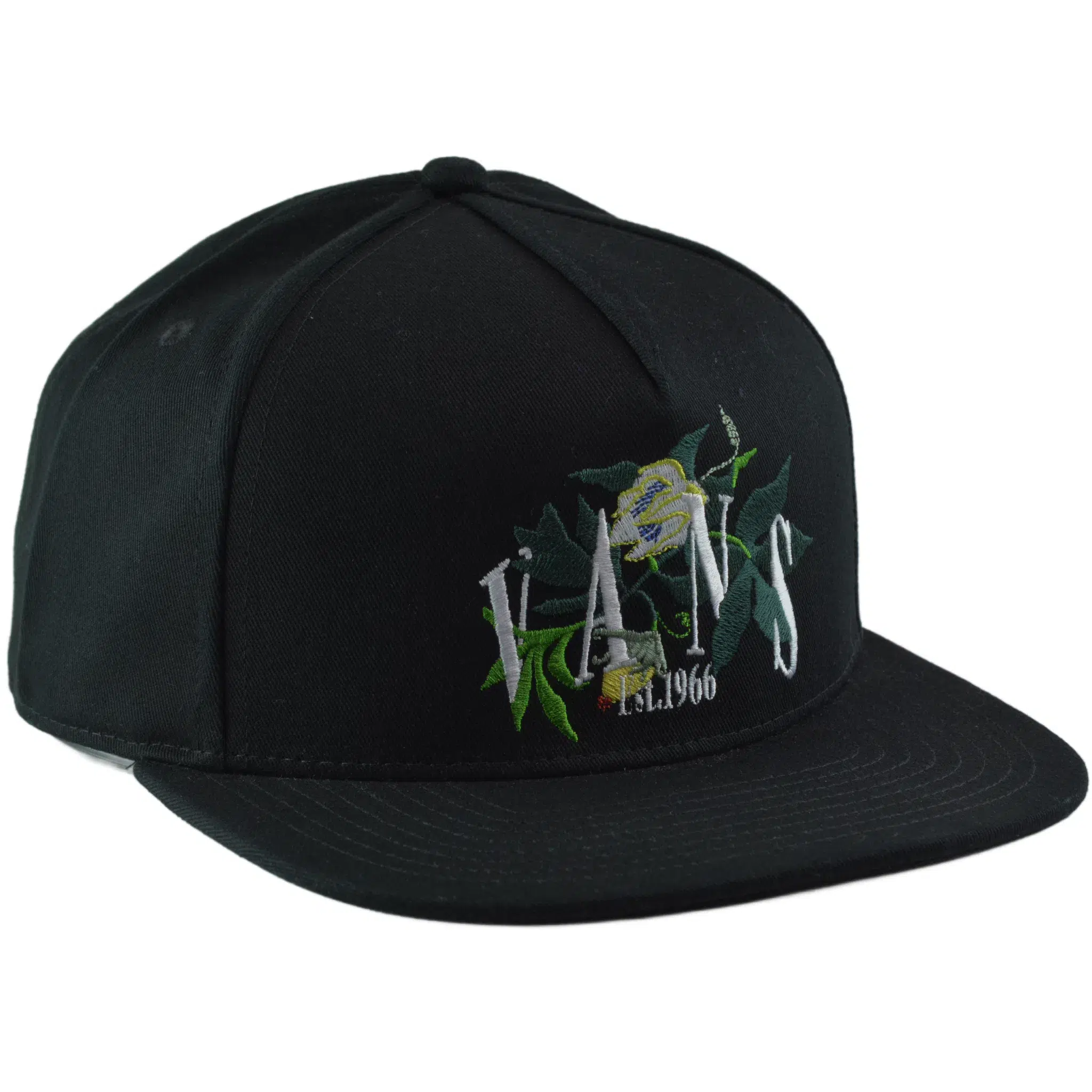 Vans Greenhouse Black Adjustable Snapback Hat