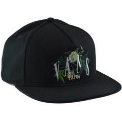 Vans Greenhouse Black Adjustable Snapback Hat