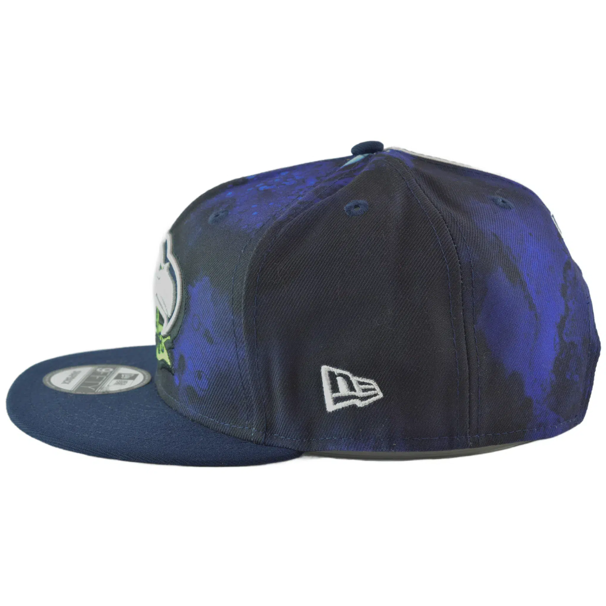 Seattle Seahawks New Era 9FIFTY NFL Ink Dye Adjustable Men's Snapback Hat