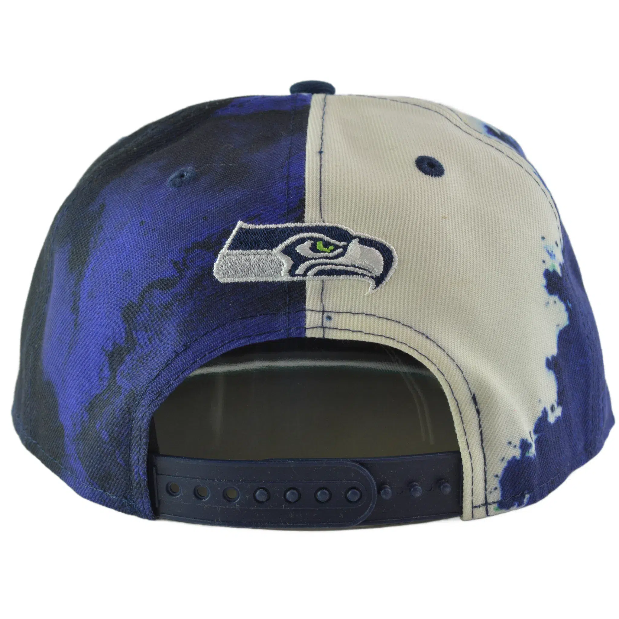 Seattle Seahawks New Era 9FIFTY NFL Ink Dye Adjustable Men's Snapback Hat