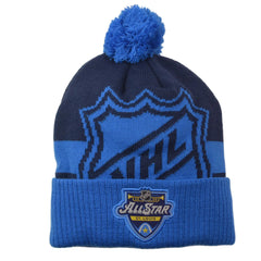 NHL All Star Game Youth Boys Knit Beanie Winter Hat with Pom